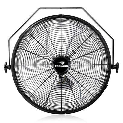 Tornado 18 Inch 3 Speed High Velocity Industrial Wall Fan