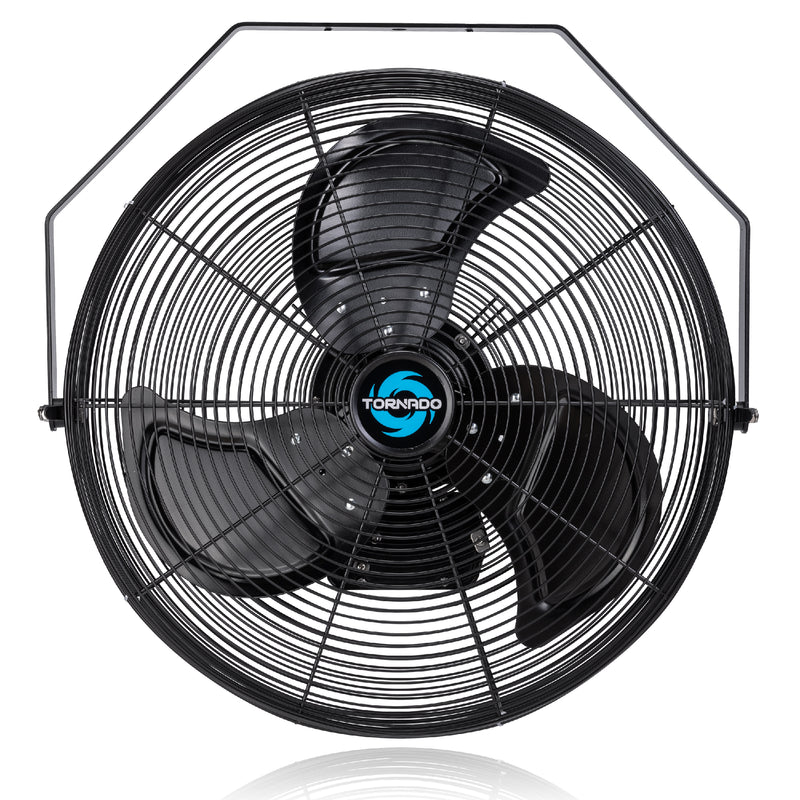 Tornado 20" Outdoor Rated IPX4 Water Resistant High Velocity Metal Wall Fan - 4750 CFM - UL