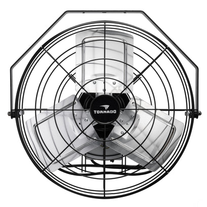 Tornado 18'' Poultry Farm Circulation Metal Stir Fan - 4550 CFM - UL