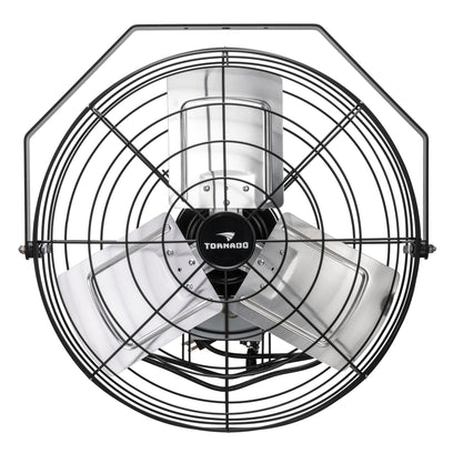 Tornado 20'' Poultry Farm Circulation Metal Stir Fan - 5050 CFM - UL