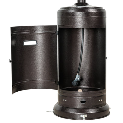 Tofino 42,000 BTU Propane Gas Patio Heater with Table and Side Door