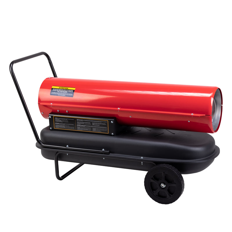 Industrial forced online air heater
