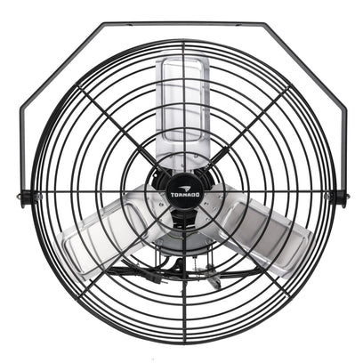 Tornado 24'' Poultry Farm Circulation Metal Stir Fan - 7700 CFM - UL