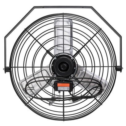 Tornado 24'' Poultry Farm Circulation Metal Stir Fan - 7700 CFM - UL