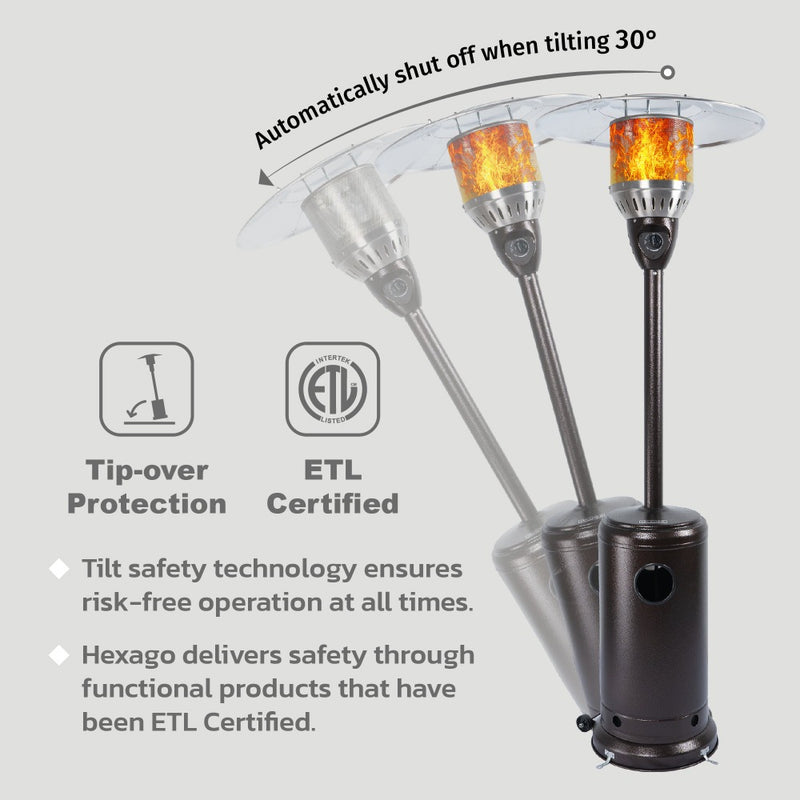 Mojave 50,000 BTU Premium Propane Gas Patio Heater