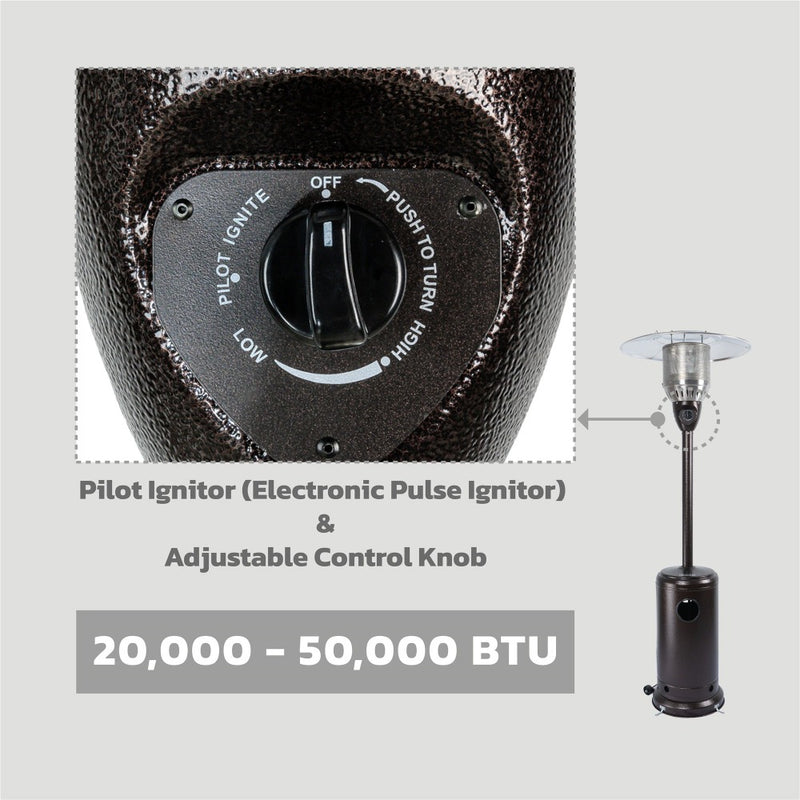 Mojave 50,000 BTU Premium Propane Gas Patio Heater
